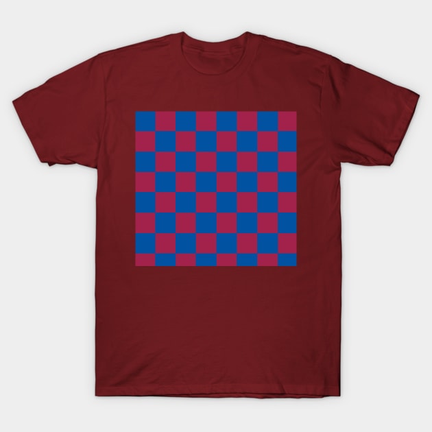 Barcelona Checks T-Shirt by Confusion101